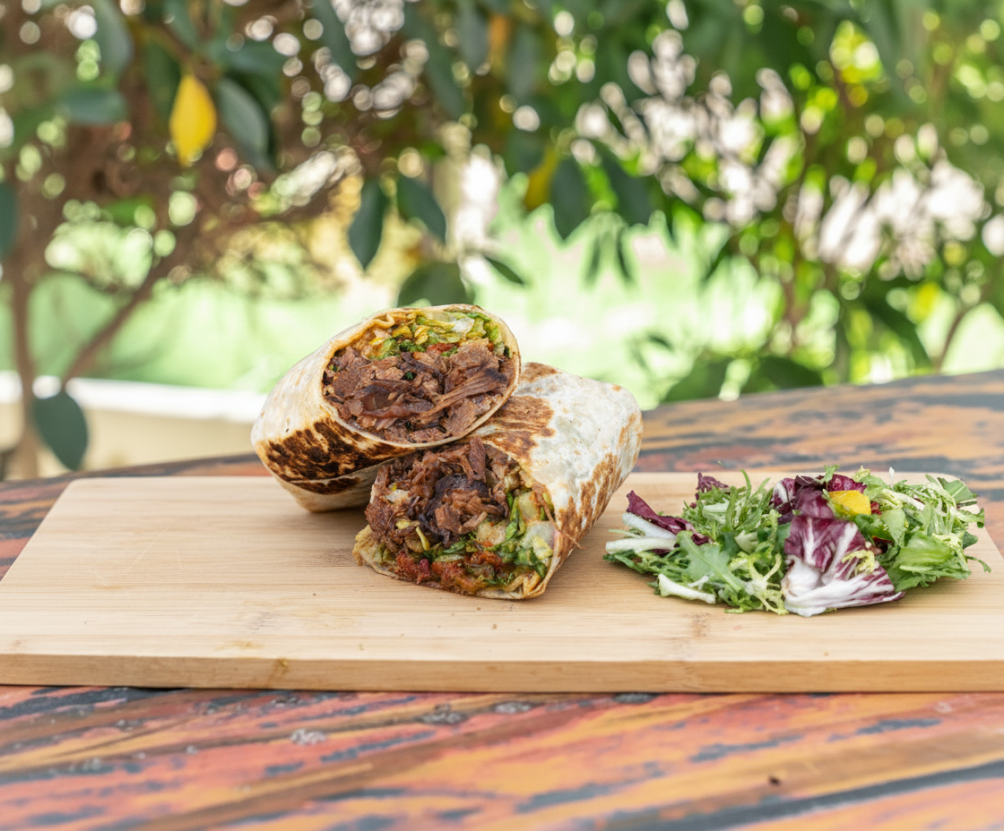 Brazilian Brisket Wrap
