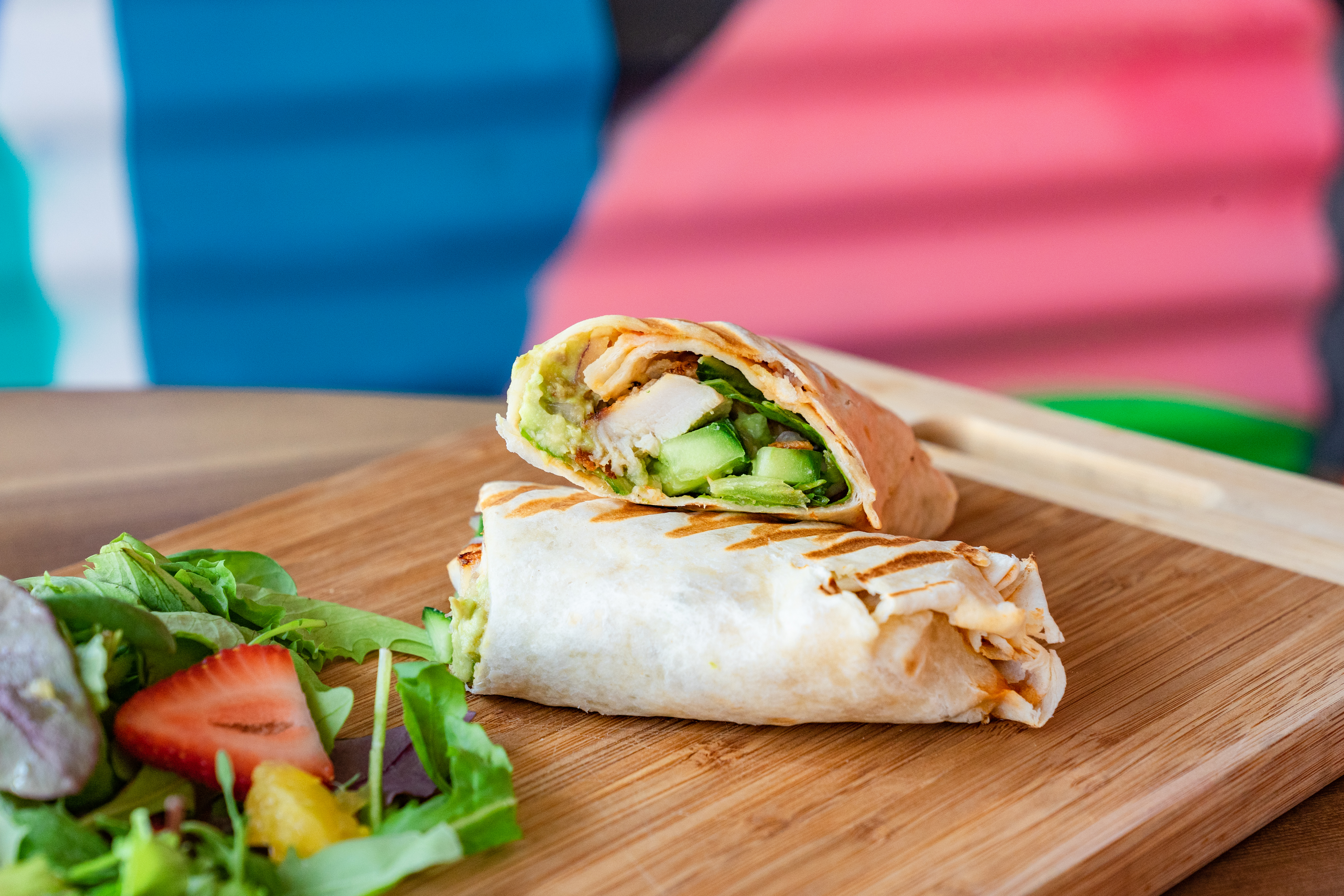 Brazilian Chicken Wrap